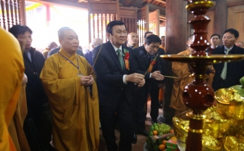 Lễ khánh thành chùa Phật Tích Trúc Lâm Bản Giốc